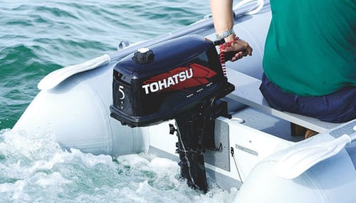 Лодочный мотор TOHATSU M 5 BD S 2х-тактный