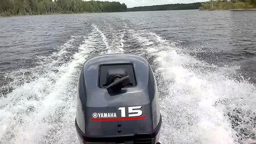 Лодочный мотор YAMAHA 15FMHS 2х-тактный