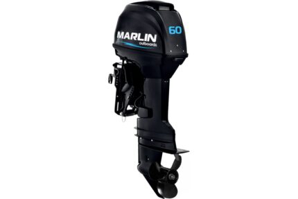 Лодочный мотор бензиновый, комбинированный запуск MARLIN MP 60 AERTL
