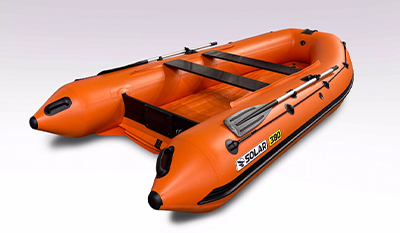 Лодка надувная моторная Solar-380 к (оптима)