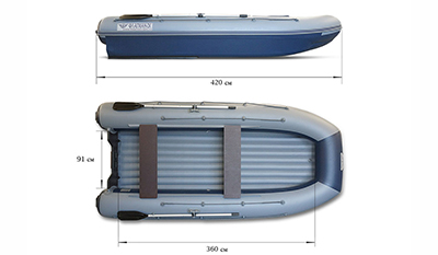 Лодка Флагман DK 420 AIR