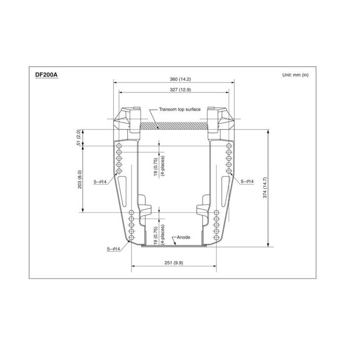 Лодочный мотор Suzuki DF 200 ATL