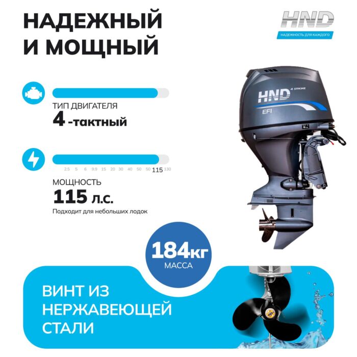 Лодочный мотор Honda HND OB115 FIERTX