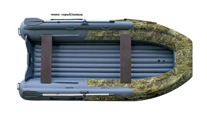 Лодка Reef Triton 370 Fi S-Max с интегрированным фальшбортом