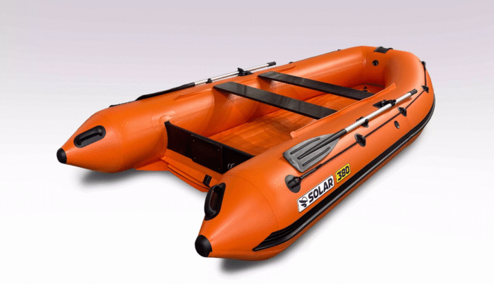 Лодка надувная моторная Solar-380 к (оптима)