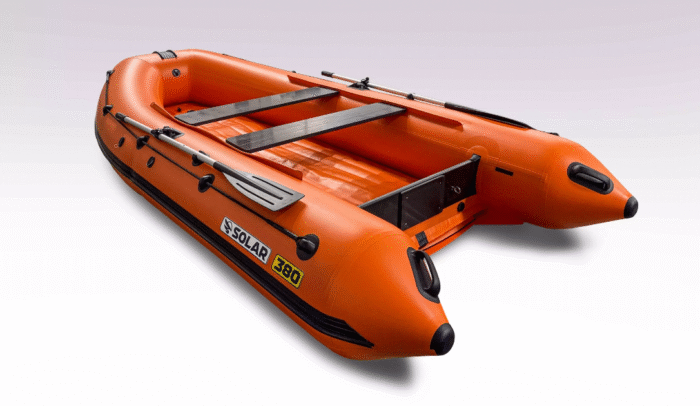 Лодка надувная моторная Solar-380 к (оптима)